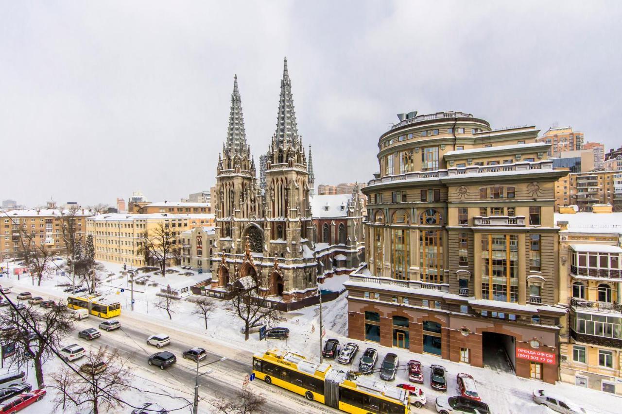 Шикарная Квартира Возле Костёла В Центре Kiev Eksteriør bilde